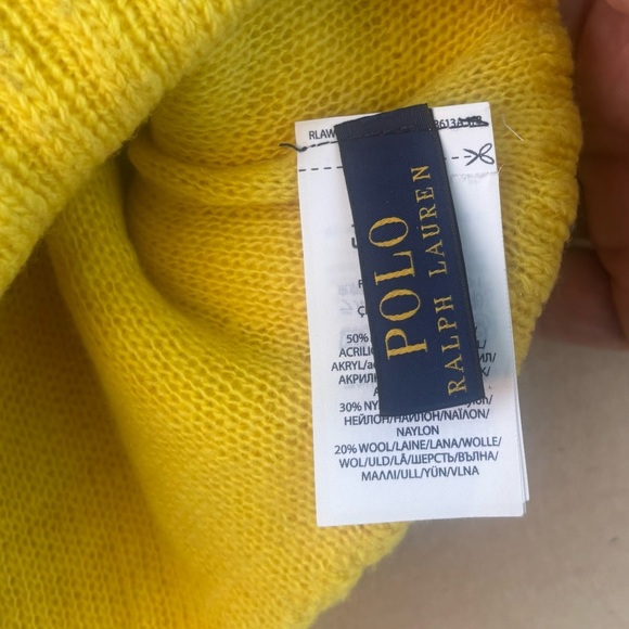Polo Ralph Lauren Spell Out Winter Beanie Adult OSFA - Picture 3 of 4